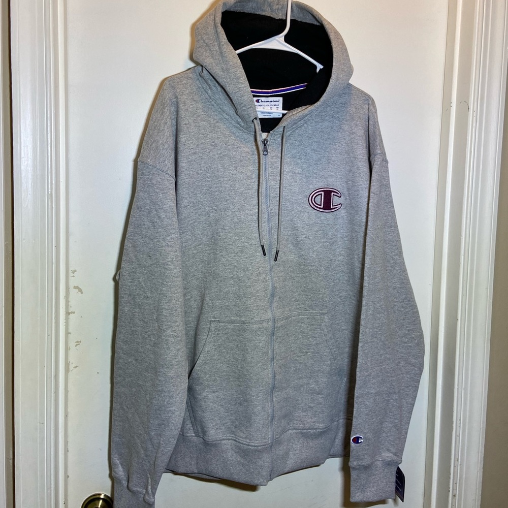 Champion mens zip up hoodie